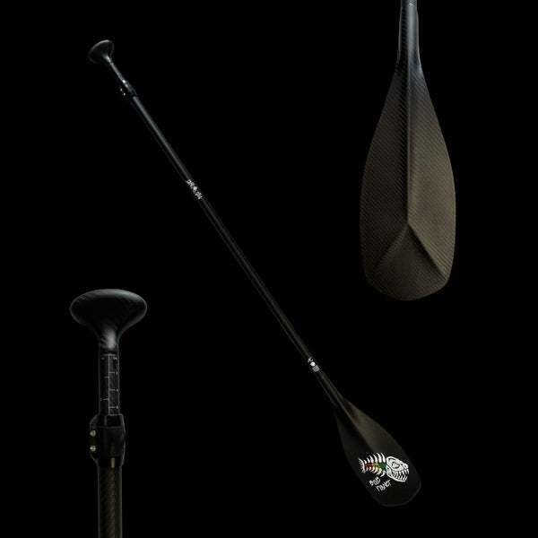 Exceed Paddle BLUE PLANET CARBON ADJUSTABLE PADDLE KAI ZEN BLADE - Wet Feet Sports